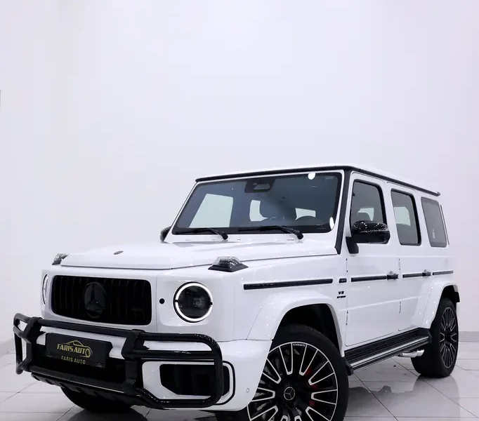 2026 Mercedes-Benz G-Class G 63 AMG 4.0L V8 Biturbo Engine White Brown SUV FULLY LOADED