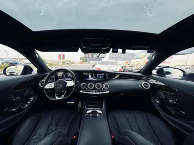 2020 Mercedes-Benz S-Class S 560 4MATIC 8 Cylinders Petrol Engine Black Coupe