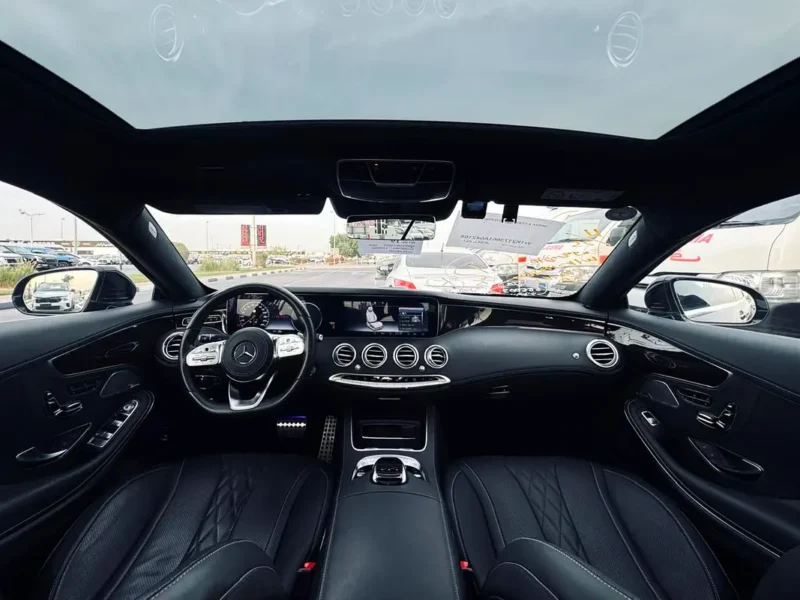 2020 Mercedes-Benz S-Class S 560 4MATIC 8 Cylinders Petrol Engine Black Coupe