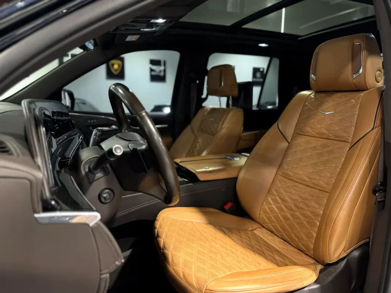 2021 Cadillac Escalade Sport 8 Cylinders Petrol Engine Black Brown SUV GCC Specs