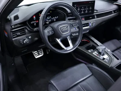 2023 Audi A4 40 TFSI S-line 4 Cylinders Petrol Engine White Black Sedan Fully Loaded GCC