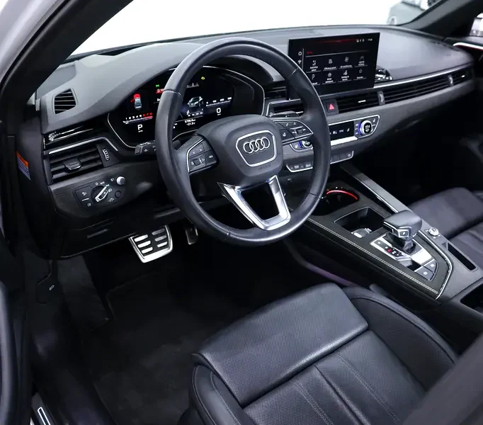 2023 Audi A4 40 TFSI S-line 4 Cylinders Petrol Engine White Black Sedan Fully Loaded GCC