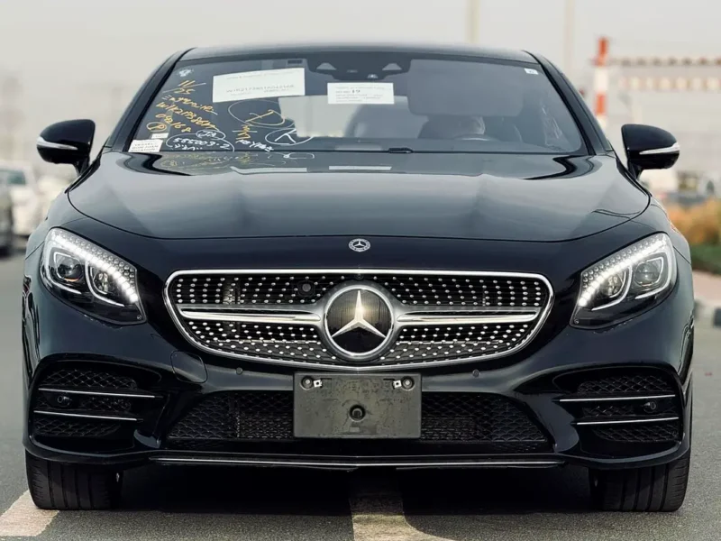 2020 Mercedes-Benz S-Class S 560 4MATIC 8 Cylinders Petrol Engine Black Coupe