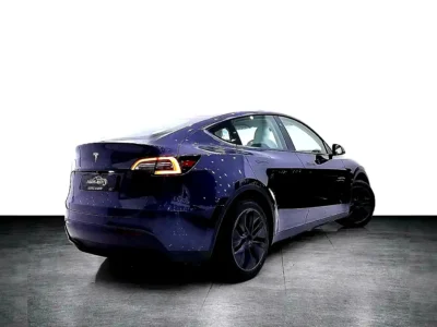 2024 Tesla Model Y Standard Electric Vehicle Blue White SUV 450 - 550 KM Range