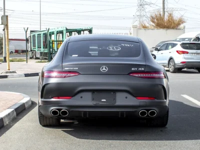 2021 Mercedes-Benz AMG GT 43 6 Cylinders Petrol Engine Grey Black Sedan Clean Car