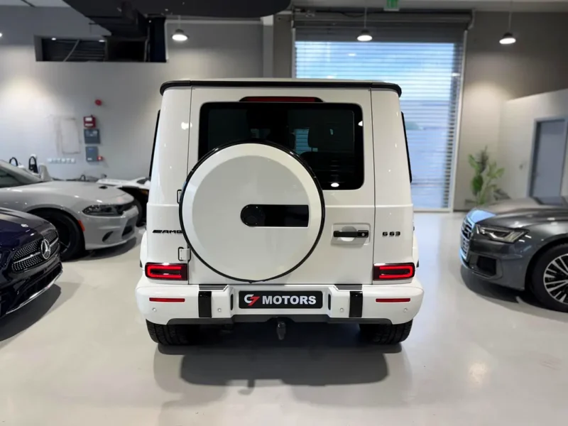 2021 Mercedes-Benz G-Class G 63 AMG 4.0 Litres V8 Biturbo Engine White Beige SUV