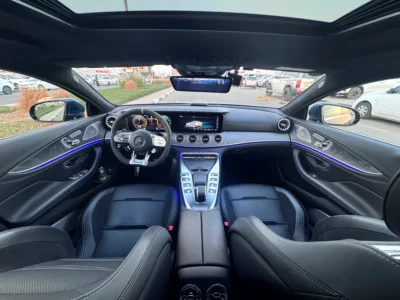 2019 Mercedes-Benz AMG GT 63 S 4MATIC+ 8 Cylinders Petrol Engine Blue Black Sedan