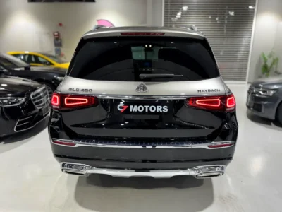 2021 Mercedes-Benz GLS-Class GLS 450 4MATIC 6 Cylinders Engine Black White SUV