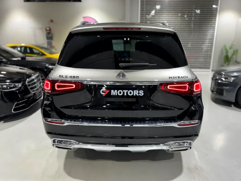 2021 Mercedes-Benz GLS-Class GLS 450 4MATIC 6 Cylinders Engine Black White SUV