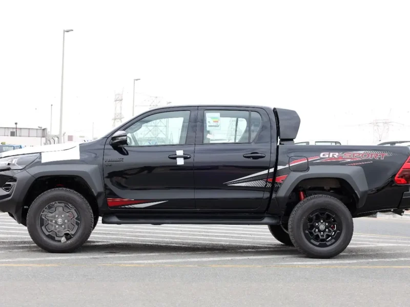 2026 Toyota Hilux GR Sport 6 Cylinders Petrol Engine Black Pickup Truck GCC Specs
