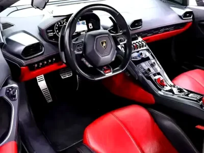 2015 Lamborghini Huracan LP 610-4 10 Cylinders Petrol Engine Purple Red Coupe GCC