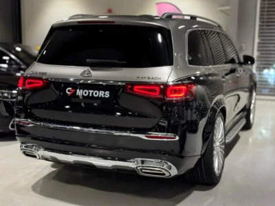 2021 Mercedes-Benz GLS-Class GLS 450 4MATIC 6 Cylinders Engine Black White SUV