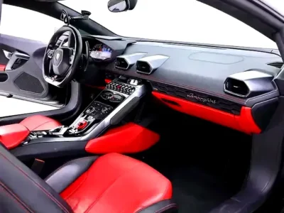 2015 Lamborghini Huracan LP 610-4 10 Cylinders Petrol Engine Purple Red Coupe GCC