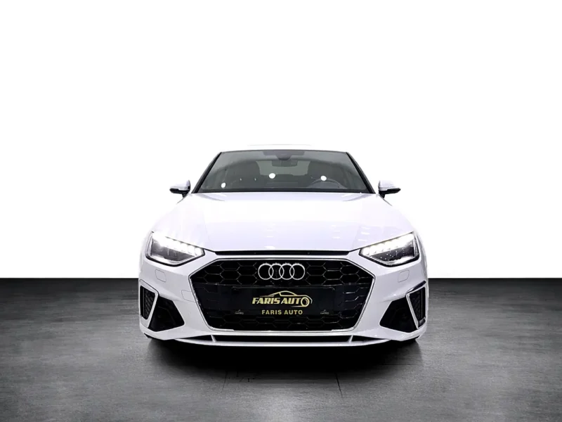 2023 Audi A4 40 TFSI S-line 4 Cylinders Petrol Engine White Black Sedan Fully Loaded GCC
