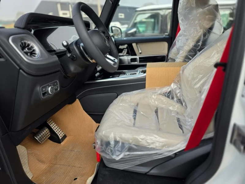 2026 Mercedes-Benz G 63 AMG 4.0 Litres V8 Biturbo Petrol Engine White SUV