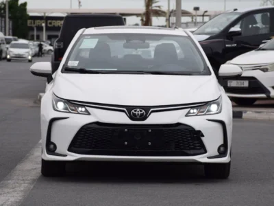 2025 Toyota Corolla Elite 1.8 Litres Hybrid 4 Cylinder Engine White Grey Sedan