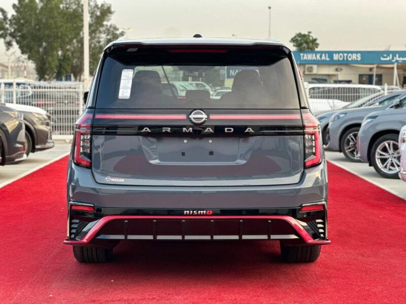 2026 Nissan Armada Nismo 3.5 Litres 6 Cylinders Petrol Engine Blue Red SUV