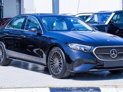2026 Mercedes-Benz E-Class E200 2.0-liter 4-cylinder turbocharged Engine Black Beige Sedan