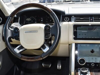 2022 Land Rover Range Rover HSE P400 3.0L 6-Cylinder Inline Petrol Blue Beige SUV