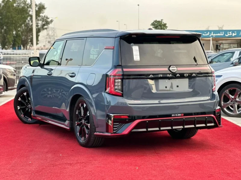 2026 Nissan Armada Nismo 3.5 Litres 6 Cylinders Petrol Engine Blue Red SUV