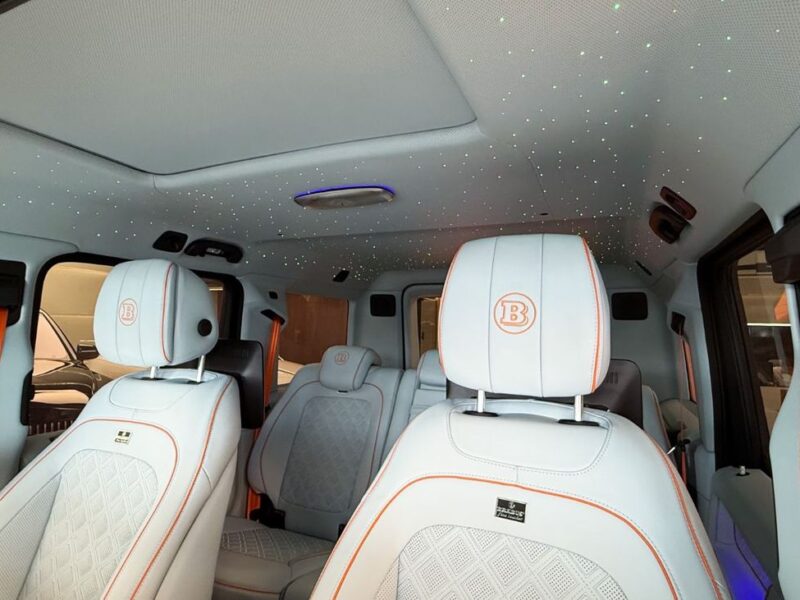 2025 Mercedes-Benz AMG G 63 Brabus G800 4.0L V8 Bi-Turbo Engine Black Blue SUV