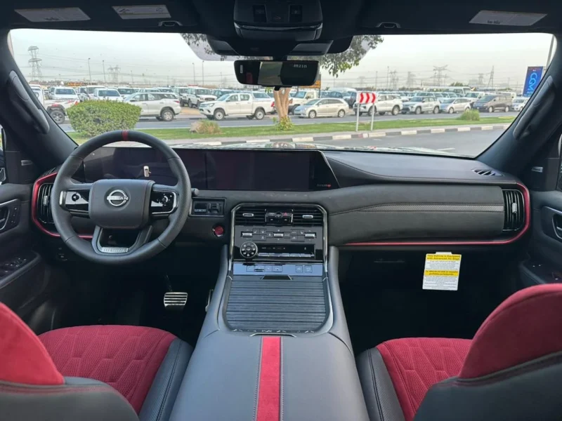 2026 Nissan Armada Nismo 3.5 Litres 6 Cylinders Petrol Engine Blue Red SUV