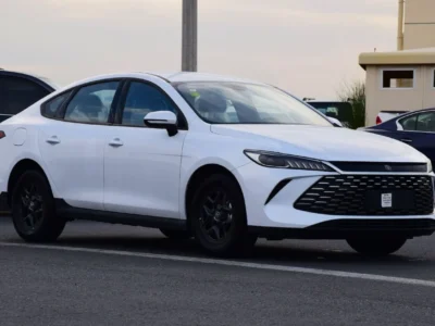 2025 BYD QIN PLUS DM-i 55-km 1.5L 4 Cylinders Plug in Hybrid Engine White Grey Sedan