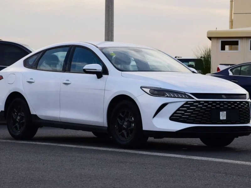 2025 BYD QIN PLUS DM-i 55-km 1.5L 4 Cylinders Plug in Hybrid Engine White Grey Sedan