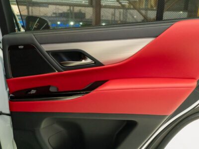 2025 Lexus LX700h F Sport 3.5 Litres 6 Cylinders Hybrid Engine White Red SUV