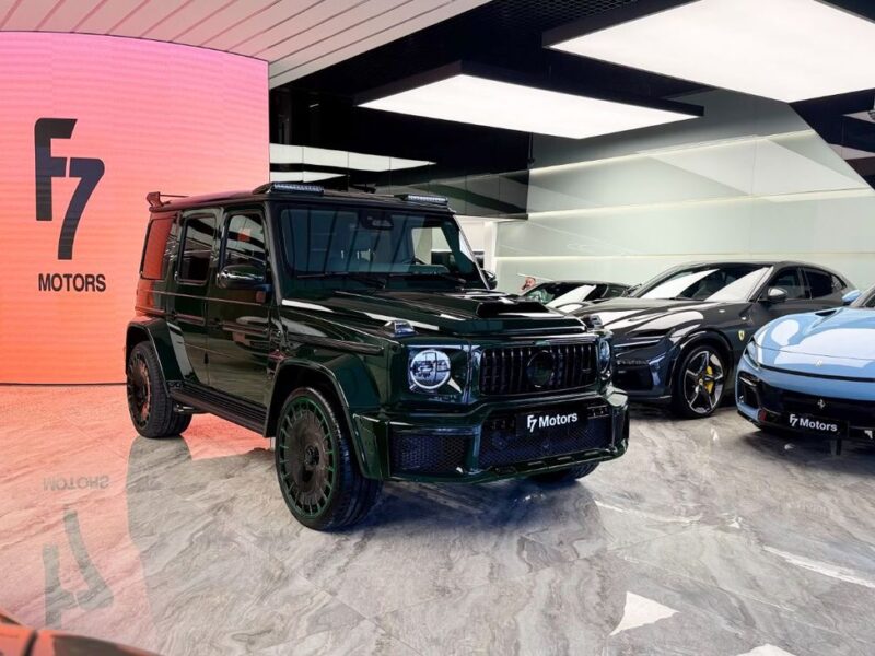 2026 Mercedes-Benz AMG G 63 Brabus G800 4.0L V8 Bi-Turbo Engine Green SUV