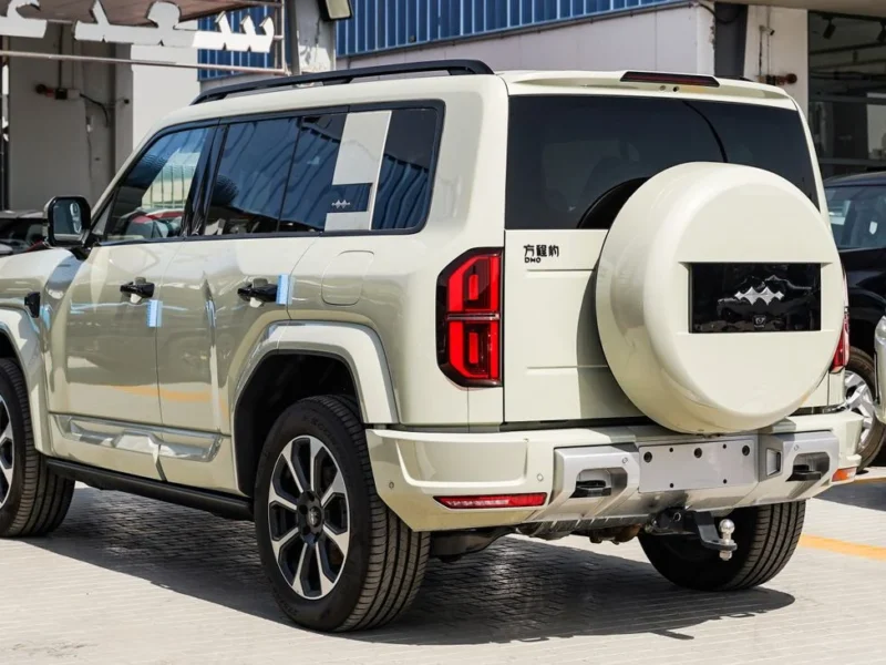 2025 BYD Leopard 5 1.5 Litres Turbo 4 Cylinders Hybrid Engine White Beige SUV