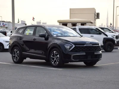 2025 Kia Sportage 1.5 Litres 4 cylinders Petrol Engine Black White SUV Full Option