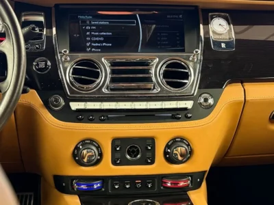 2019 Rolls-Royce Wraith 6.6L Twin-Turbocharged V12 Engine Gold Tan Coupe GCC Specs