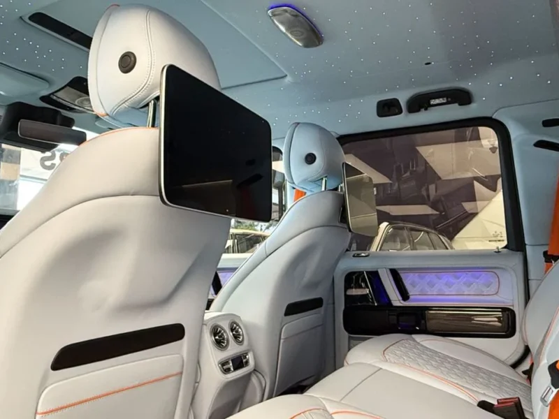 2025 Mercedes-Benz AMG G 63 Brabus G800 4.0L V8 Bi-Turbo Engine Black Blue SUV