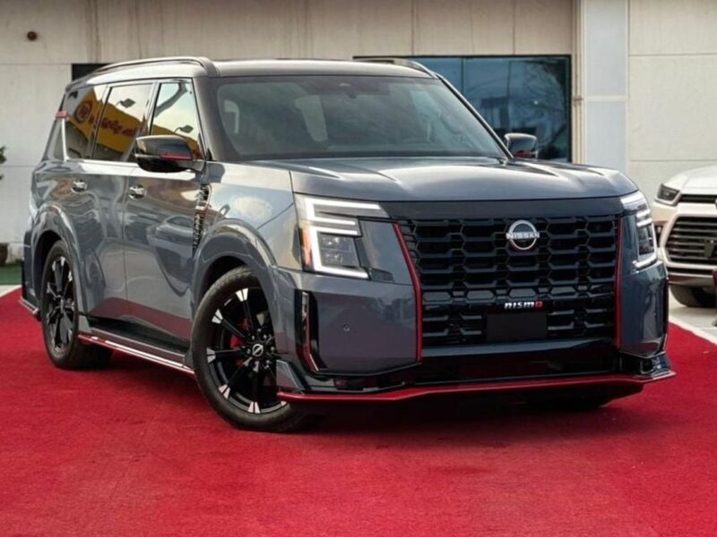 2026 Nissan Armada Nismo 3.5 Litres 6 Cylinders Petrol Engine Blue Red SUV