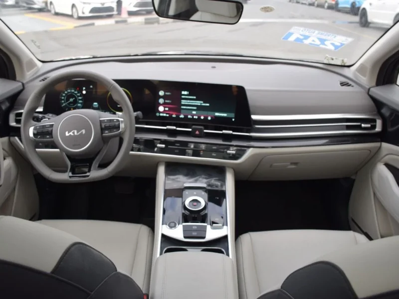 2025 Kia Sportage 1.5 Litres 4 cylinders Petrol Engine Black White SUV Full Option