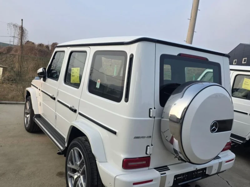 2026 Mercedes-Benz G 63 AMG 4.0 Litres V8 Biturbo Petrol Engine White SUV