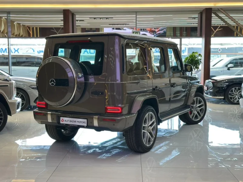 2026 Mercedes-Benz G 63 AMG 4.0 Litres V8 Biturbo Petrol Engine Brown Black SUV