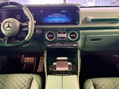2026 Mercedes-Benz AMG G 63 Brabus G800 4.0L V8 Bi-Turbo Engine Green SUV