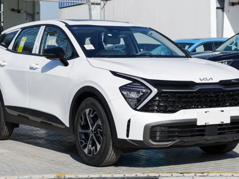 2025 Kia Sportage L TX 1.5 Litres 4 Cylinders Petrol Engine White Beige SUV Automatic