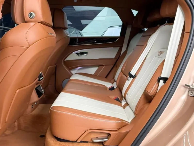 2022 Bentley Bentayga S 4.0L V8 Twin-Turbo Petrol Engine Gold Beige SUV Fully Loaded