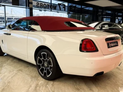 2017 Rolls-Royce Dawn Bespoke Silver Package 6.6L V12 Twin-Turbo White Red Convertible