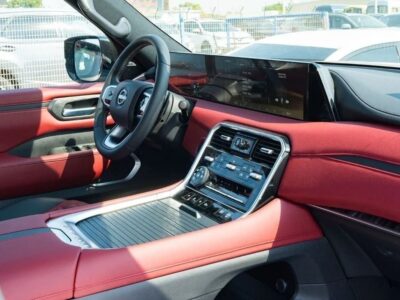 2026 Nissan Patrol LE Platinum City 3.5L V6 Twin-Turbo Engine White Red SUV GCC