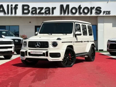 2020 Mercedes-Benz G 63 AMG 4.0 Litres V8 Biturbo Engine White Black SUV Brabus Kit