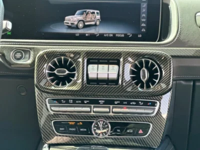 2020 Mercedes-Benz G 63 AMG 4.0 Litres V8 Biturbo Engine White Black SUV Brabus Kit