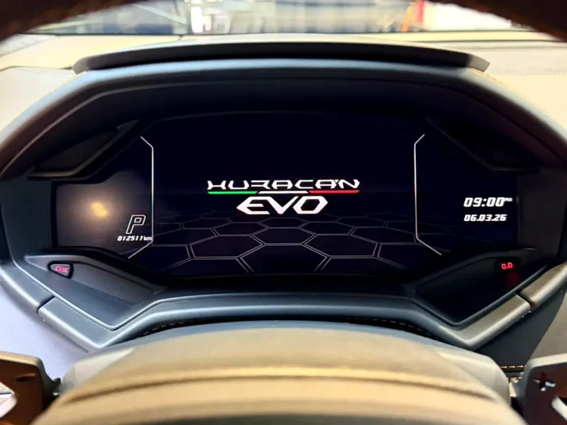 2024 Lamborghini Huracan EVO Spyder 10 Cylinders Engine Grey Orange Convertible