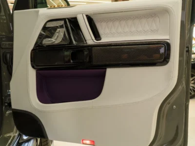 2025 Mercedes-Benz G 63 AMG BRABUS G 800 4.0L V8 Biturbo Engine Grey White SUV