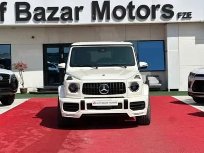 2020 Mercedes-Benz G 63 AMG 4.0 Litres V8 Biturbo Engine White Black SUV Brabus Kit
