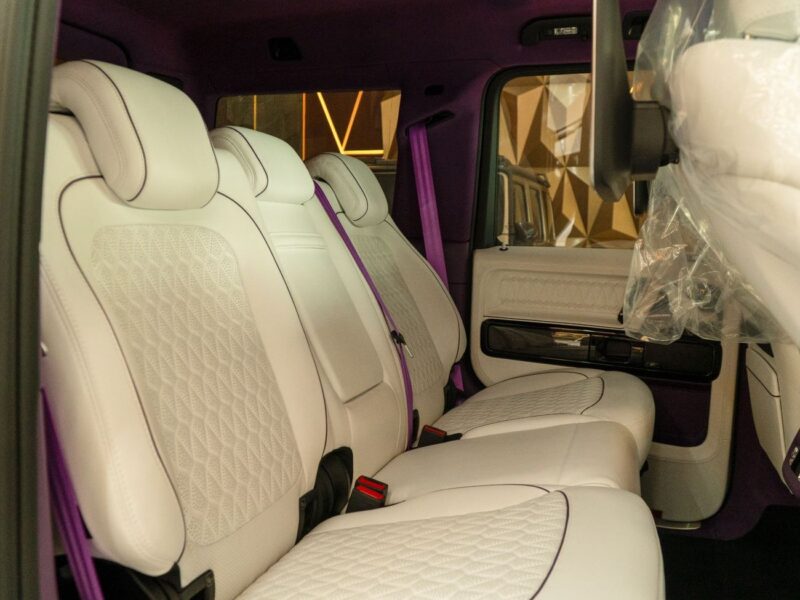 2025 Mercedes-Benz G 63 AMG BRABUS G 800 4.0L V8 Biturbo Engine Grey White SUV