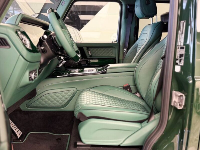 2026 Mercedes-Benz AMG G 63 Brabus G800 4.0L V8 Bi-Turbo Engine Green SUV